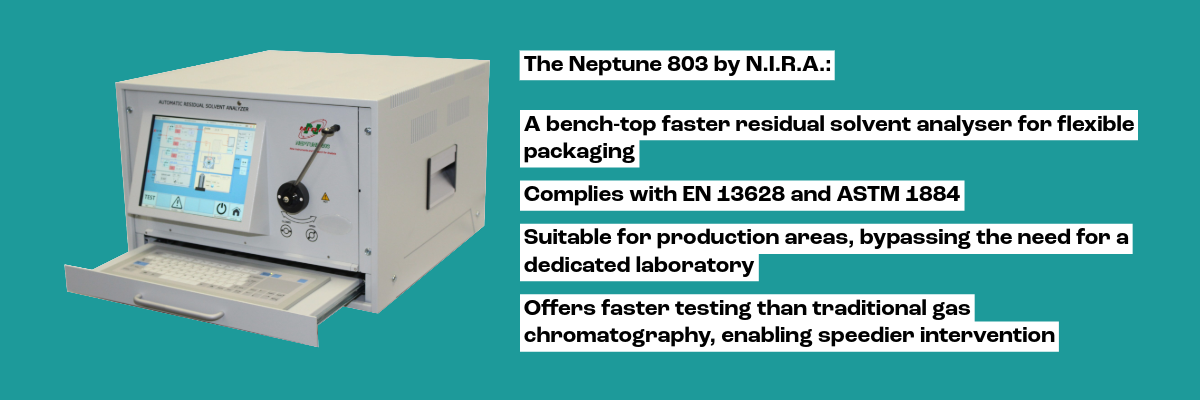 Neptune 803 - fast residual solvent analyser