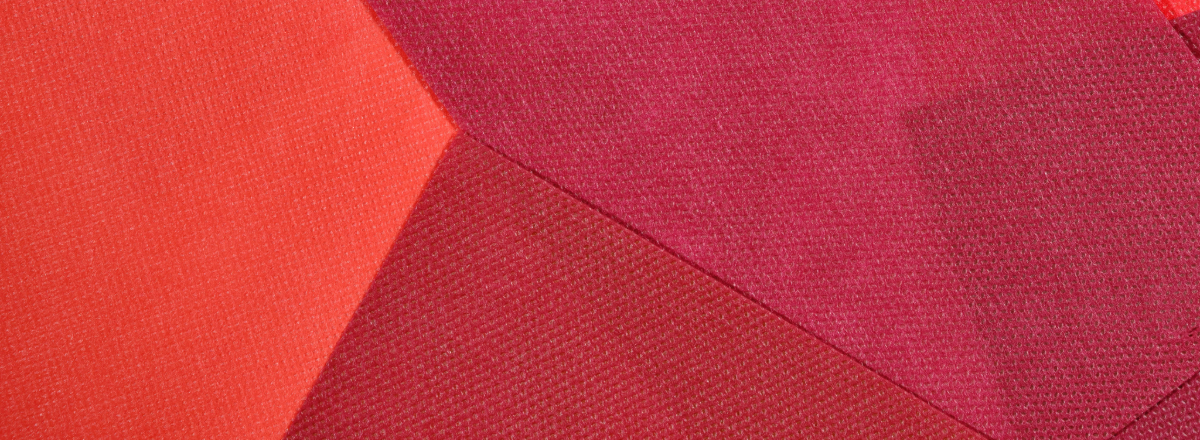 Sheets of non-woven material